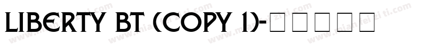 Liberty BT (COPY 1)字体转换